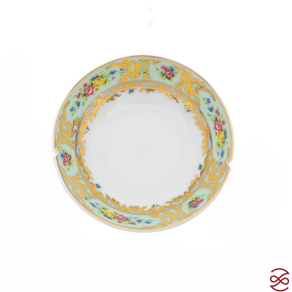 Набор розеток Falkenporzellan Vienna Seladon Gold 10 см