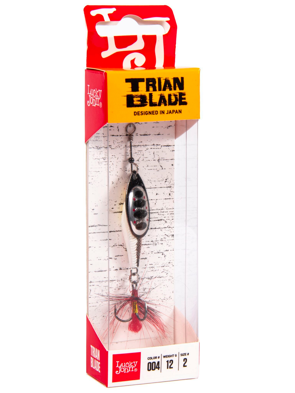 Блесна вращ. Lucky John TRIAN BLADE ROUND 12.0г 004 в блистере