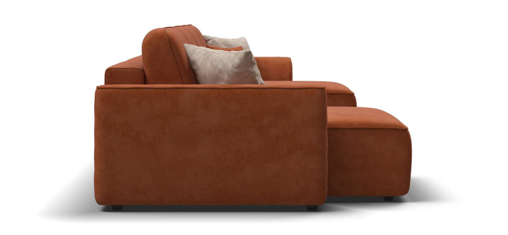 П-образный диван KING MODOOL Велюр Alkantara оранж