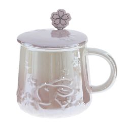 GAEM Кружка с крышкой и ложкой, 350 мл, L13 W10 H12 см, 3в.