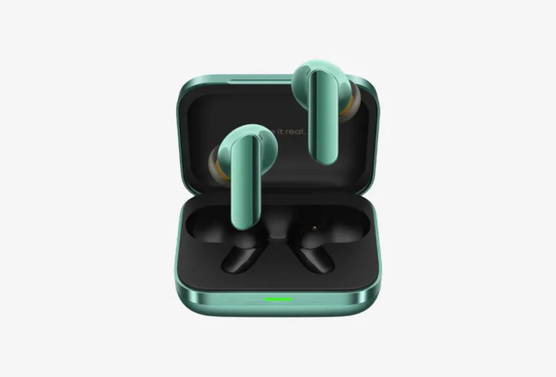 Наушники TWS Realme Buds Air 7 Pro зеленый 2025