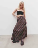 Юбка One Two A-line Dark-Blue