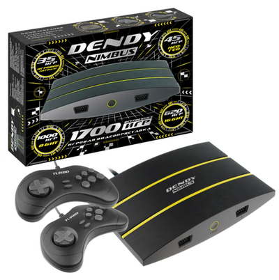 Игровая приставка Dendy Nimbus 1700игр HDMI (8+16Bit+Нео+)