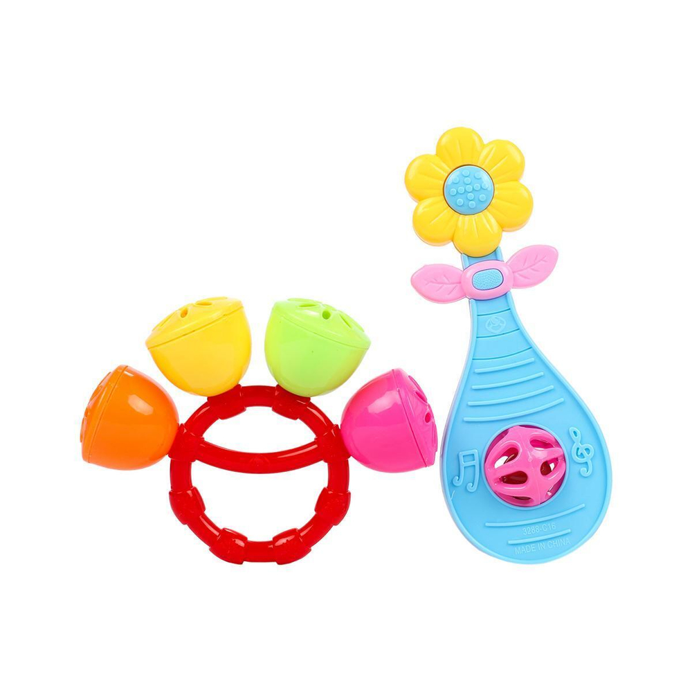 Набор погремушек 2шт, пакет 3288-C16/C23