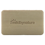 Mild By Nature, очищающее кусковое мыло с глиной, с ароматом эвкалипта и перечной мяты, с ископаемой глиной, 141 г (5 унций)