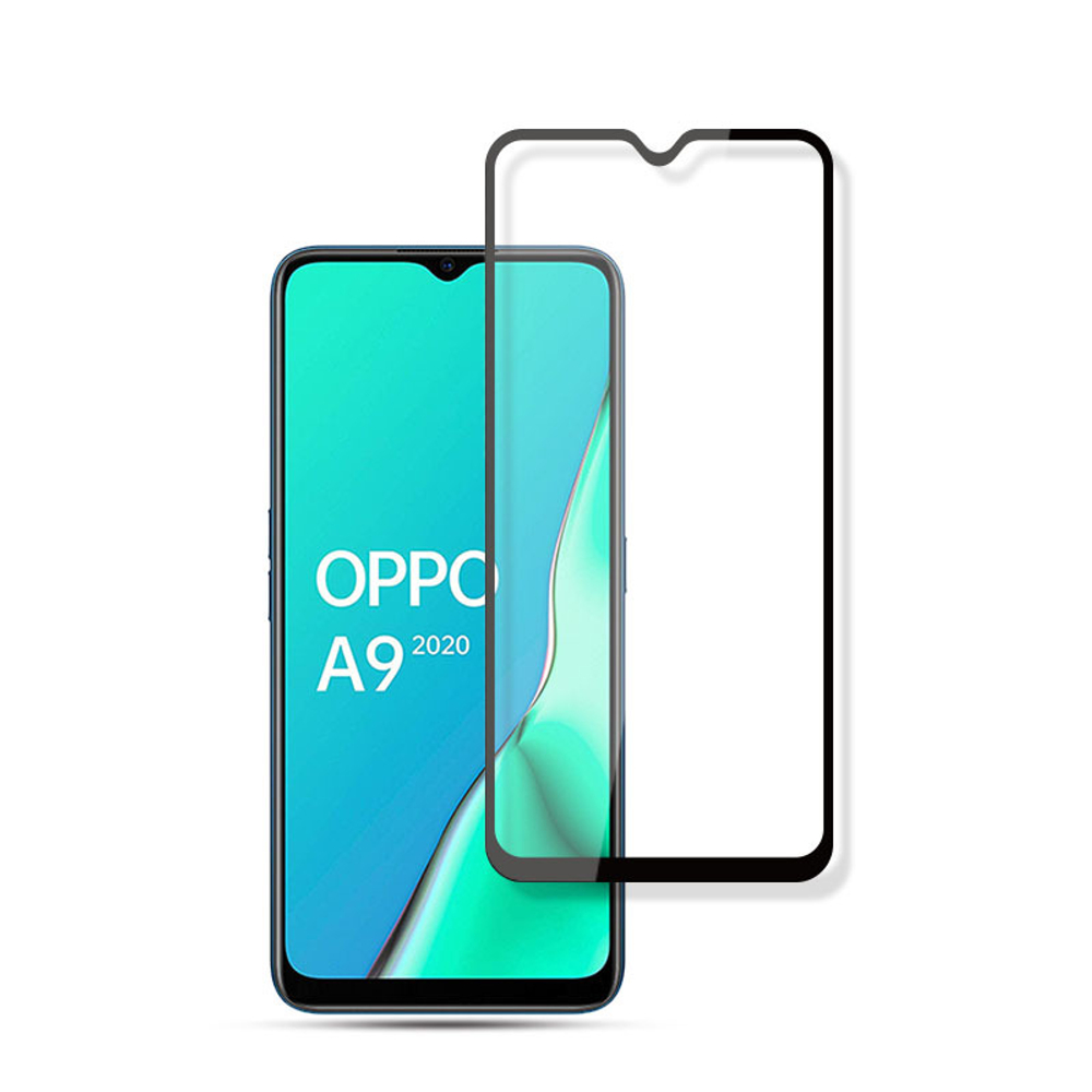 Закаленное стекло 6D с олеофобным покрытием для OPPO A11, A31, A5, A9 (2020) и Realme 5, C3, C11, C12, C15, C20, C21, C25, G-Rhino