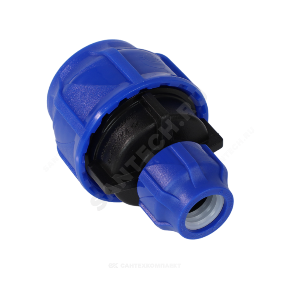 Муфта компрессионная ПЭ переходная Дн 63х25 Ру16 VALFEX 121001216325