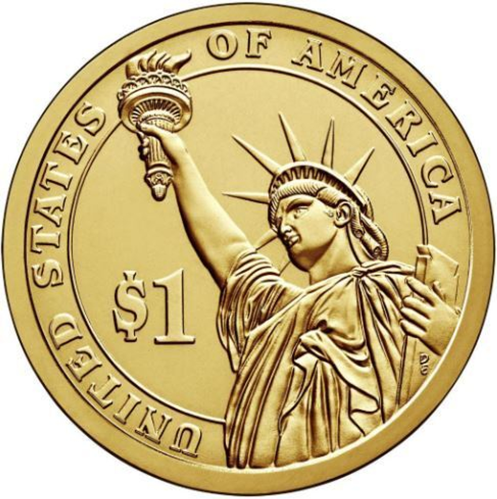 1 доллар 27-й президент США Уильям Говард Тафт 2013 год
