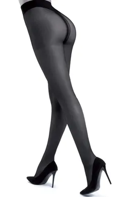 CL3127 Collant Top Linea 30 den Nero