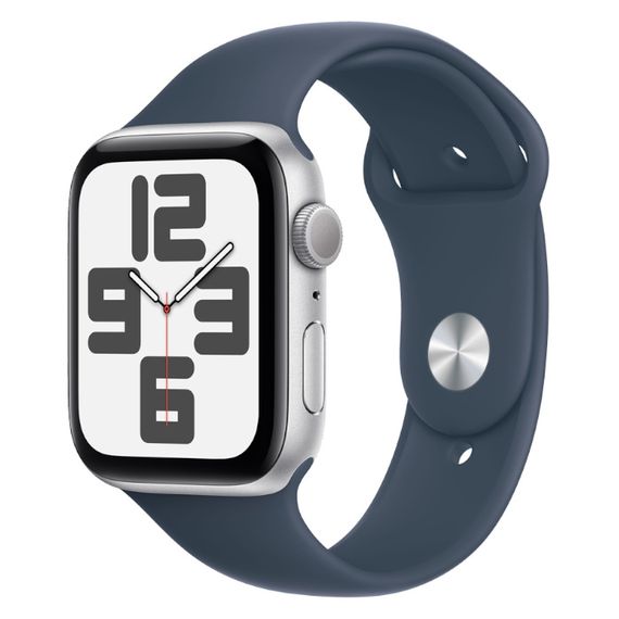 Часы Apple Watch SE (2023) GPS 44mm Aluminum Case with Sport Band (Серебристый)