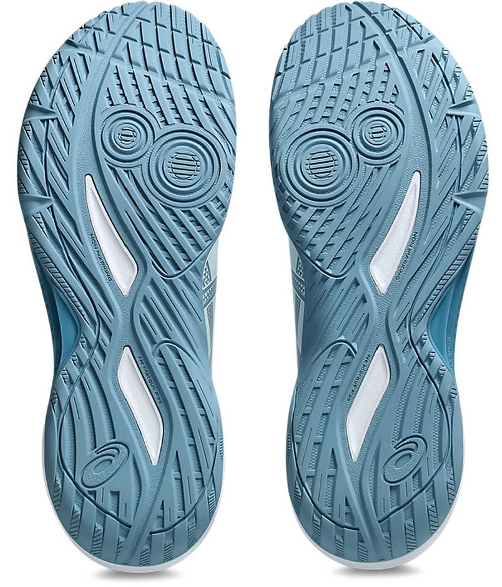 Мужские кроссовки для бадминтона/сквоша Asics Gel-Tactic 13 - cool grey/saba blue