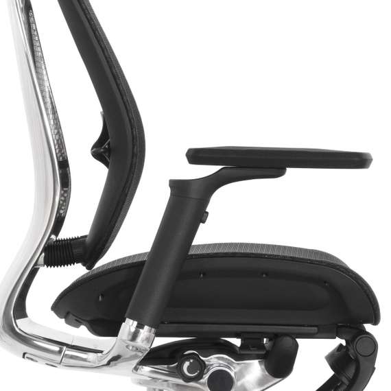 Кресло EXPERT 2 SPRING RSPM 01 (сидение MAX с поднож, подлокотн 6D(360), сетка чёрн/каркас чёрн)