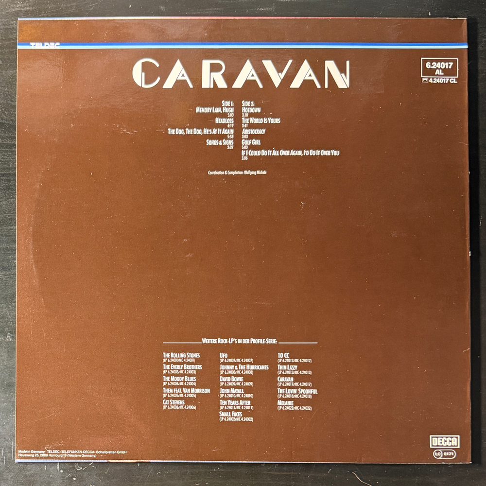 Caravan ‎– Caravan (Германия 1979г.)