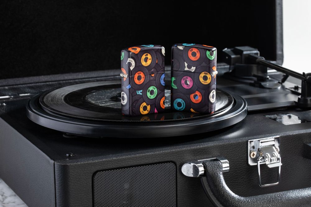 Зажигалка Zippo Records Design (48770) 9