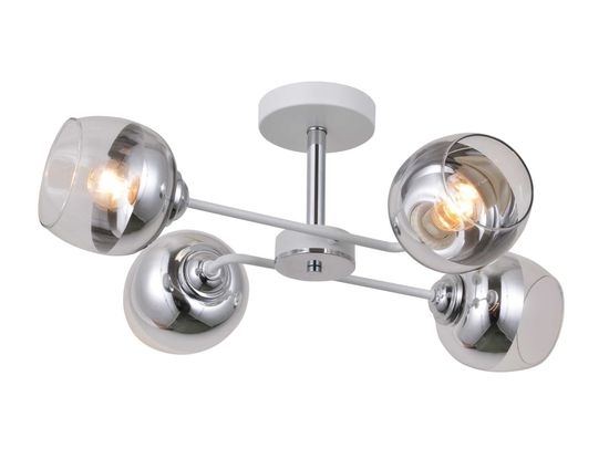 74524/4 CHROME+WHITE (2) Люстра (RL)