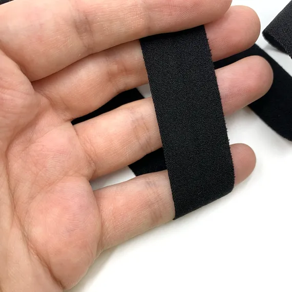 Бейка отделочная черная 25 мм