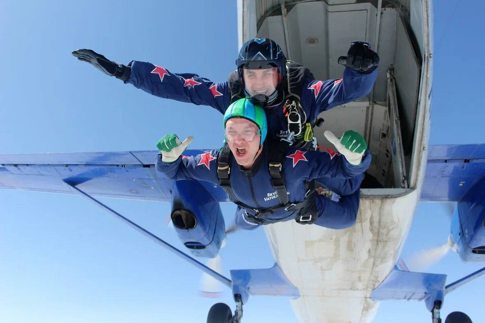 Прыжок с инструктором (тандем)