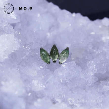 3K Marquise v.2 Moss Agate