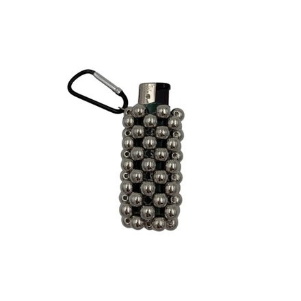silver lighter case