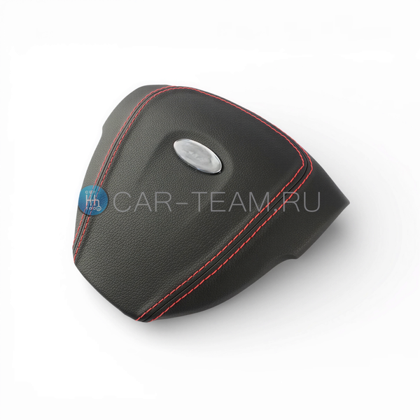 Муляж подушки безопасности (заглушка) в руль в экокоже на Лада Приора, Калина 2