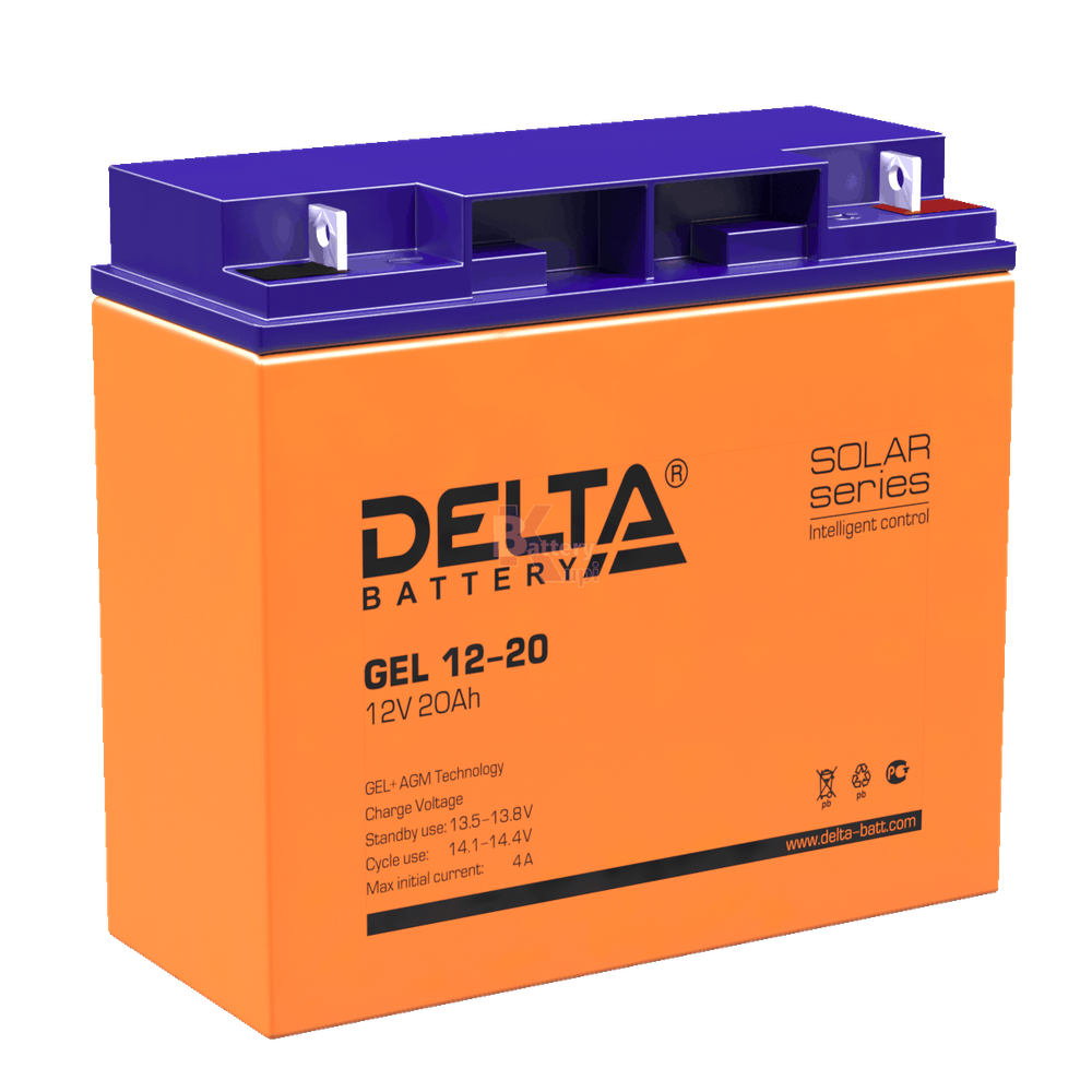 Аккумулятор Delta GEL 12-20 (AGM+GEL)