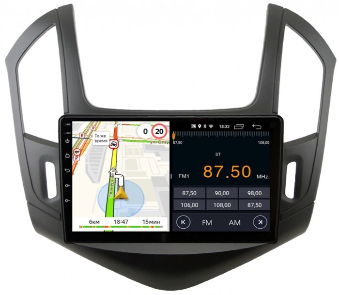 Магнитола для Chevrolet Cruze 2012-2015 - Parafar PF261FHD на Android 13, CarPlay, 4G SIM-слот