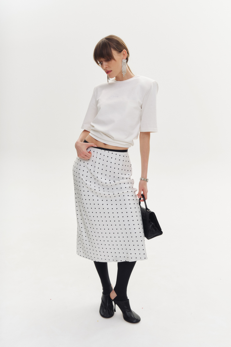 Юбка GOROSHEK | Молочный