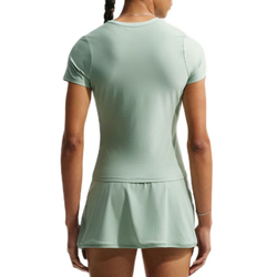 Женская теннисная футболка Nike Victory Dri-Fit Short Sleeve Tennis - steam/white