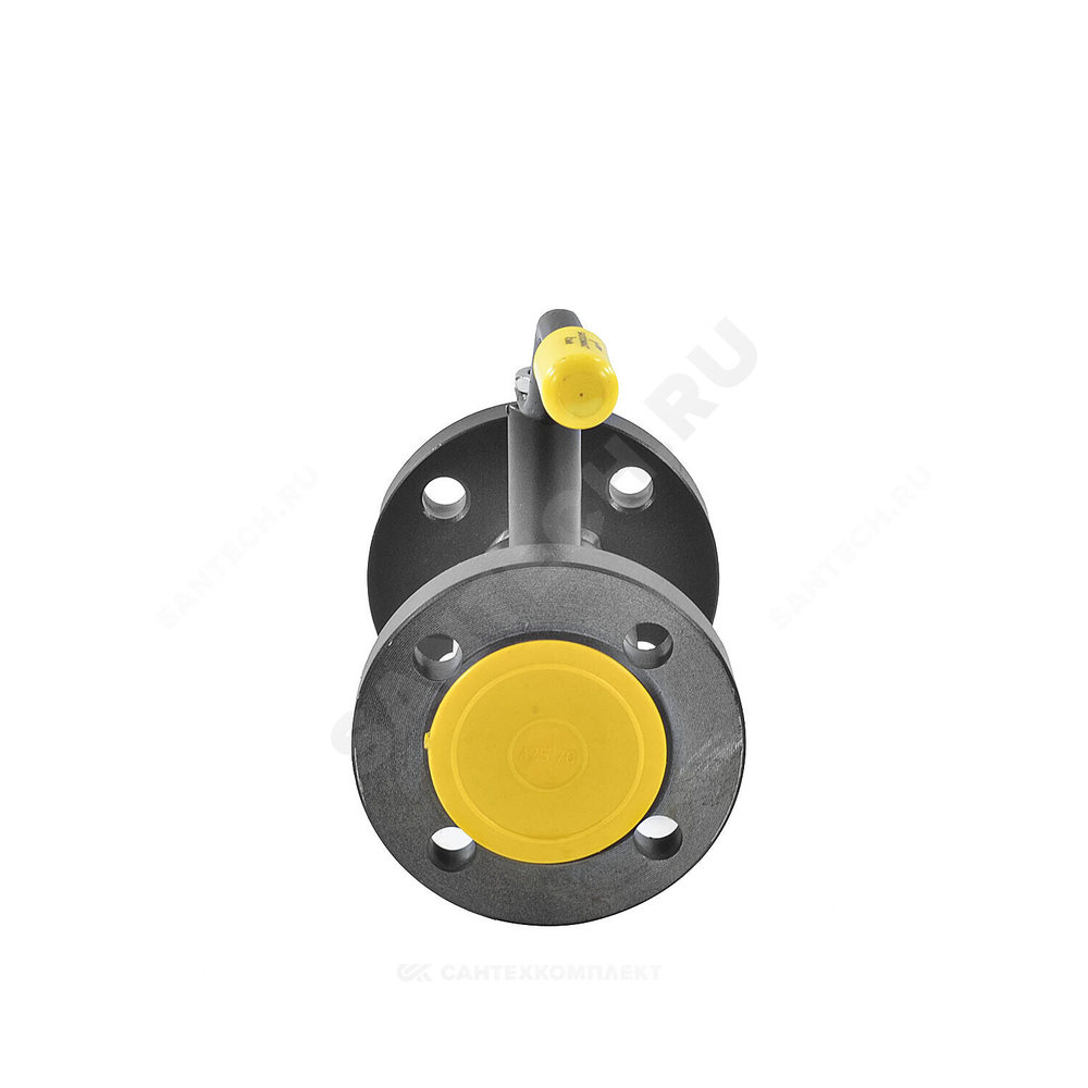 Кран шаровой сталь 09Г2С Ballomax КШТ 60.113 Ду 40 Ру40 фл L=200мм полнопроходной BROEN КШТ 60.113.040.А.40