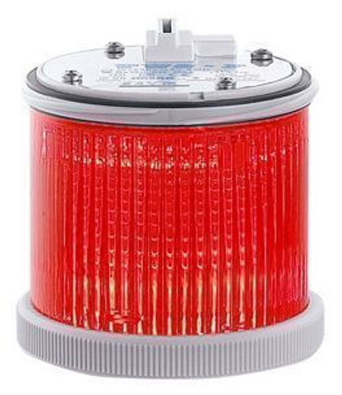 Блок TWS с LED постонного свечения на 24В AC/DC Красный (66723)