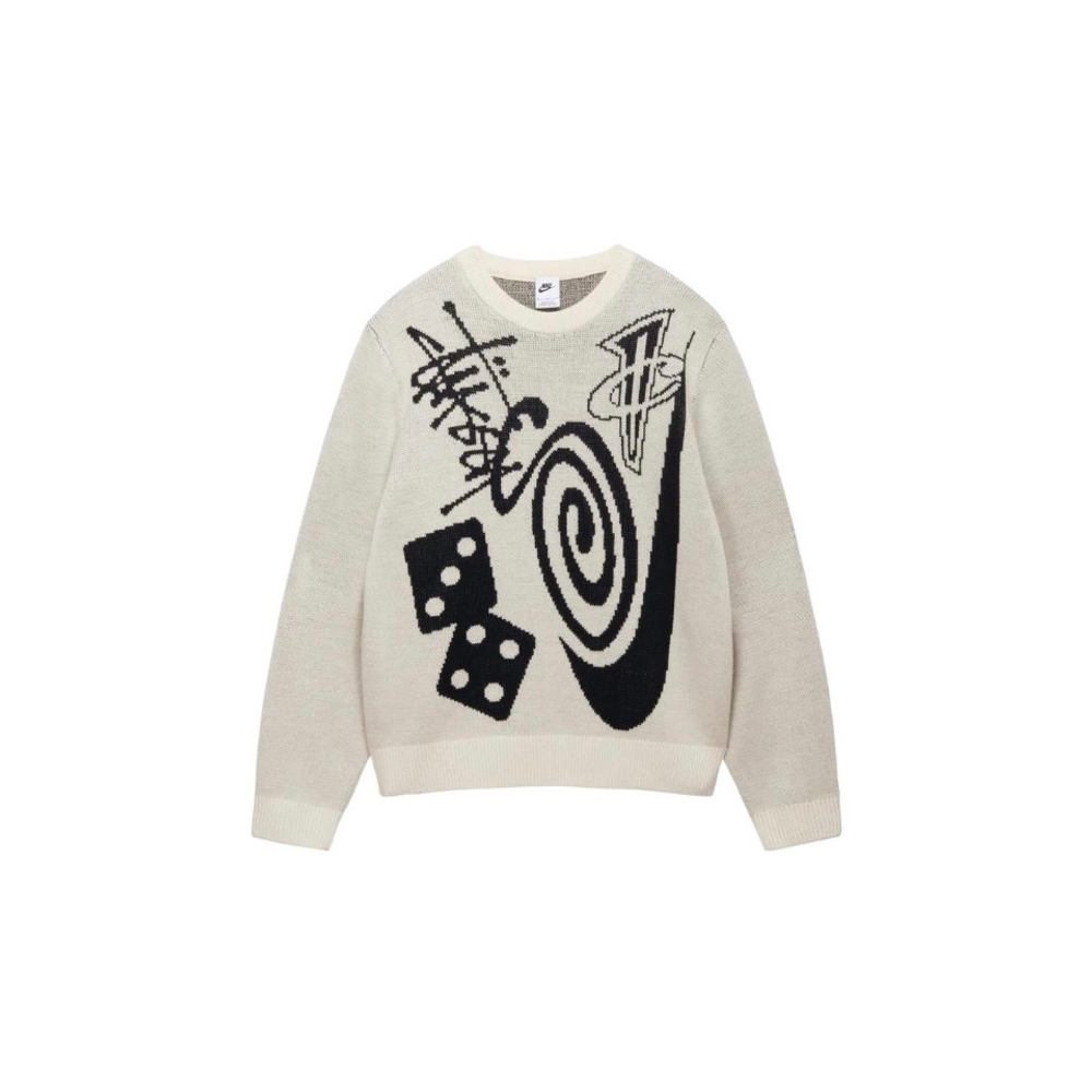 Nike x Stussy Knit Sweater 'Natural'