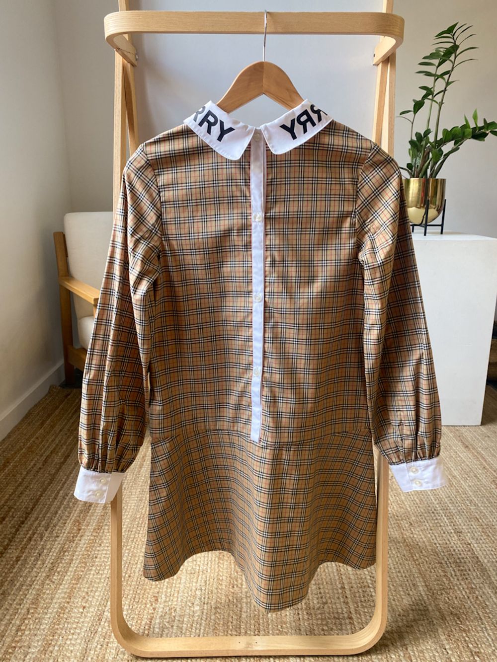 Хлопковое платье Burberry, 164