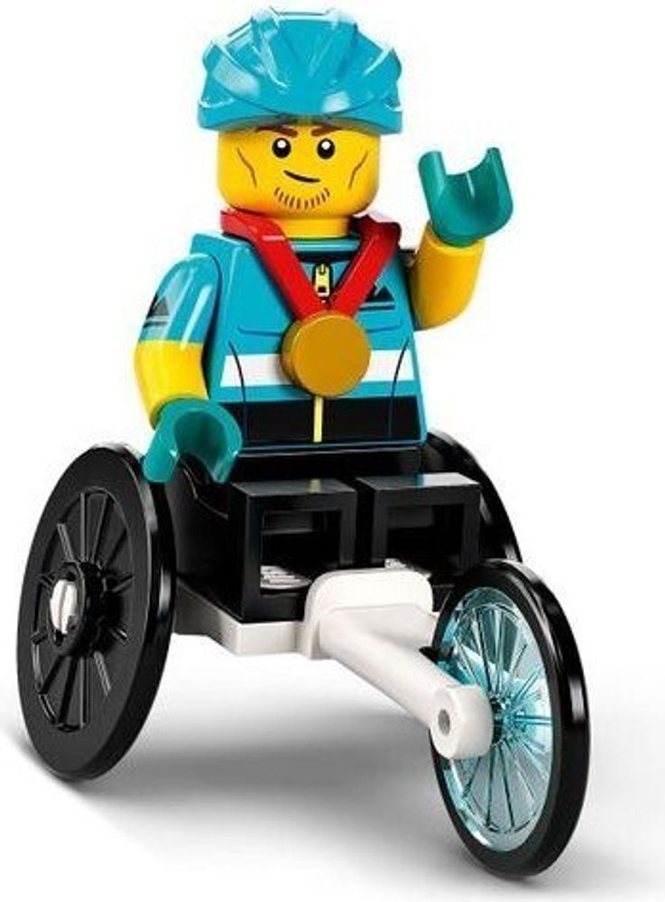 Минифигурка LEGO    71032 - 12 Гонщик на колясках
