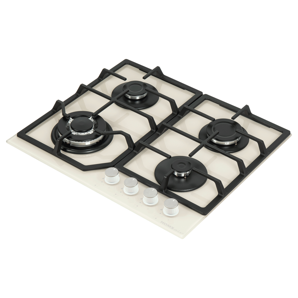 Газовая варочная панель HOMSair HGG643TGCBG фото 5