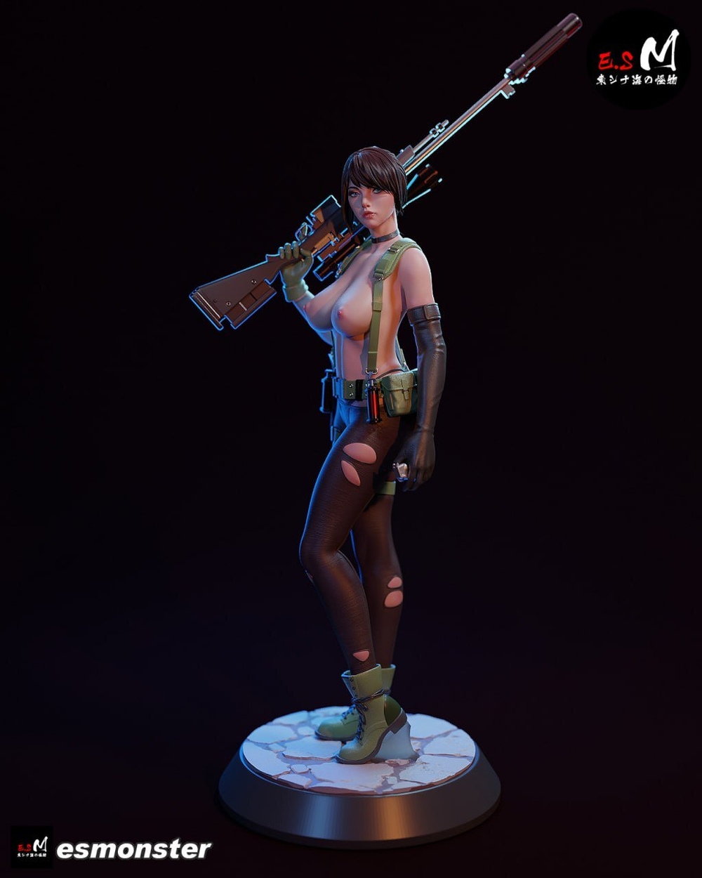 Фигурка Молчунья Quiet Metal Gear NSFW