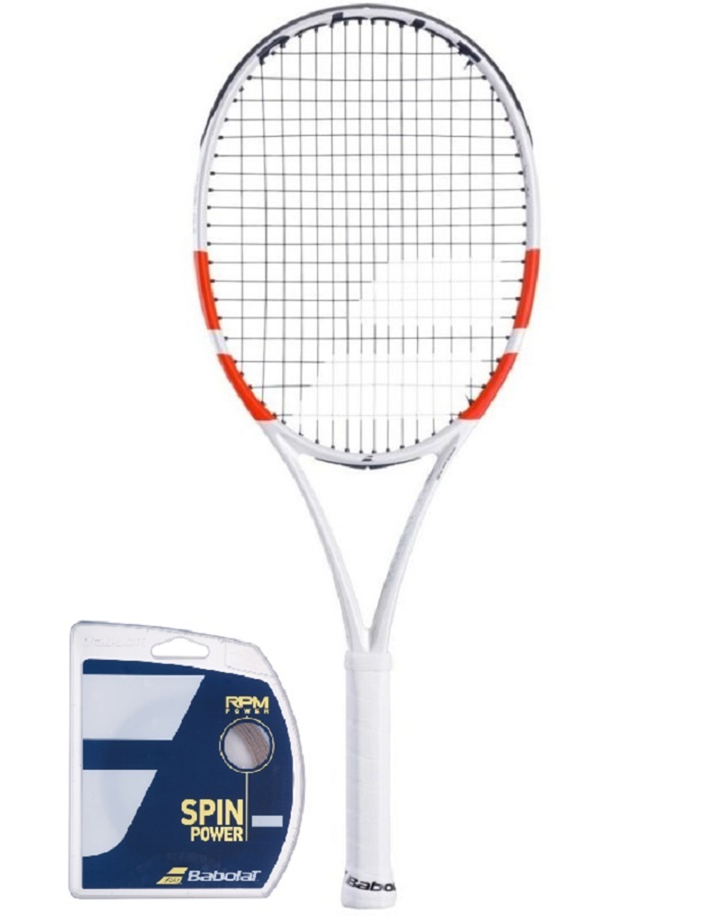 Теннисная ракетка Babolat Pure Strike Lite + Струны + Натяжка