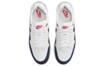 Nike Air Max 1 Golf "Navy Red" fabric wear-resistant breathable low-top golf shoes men's white and Blue