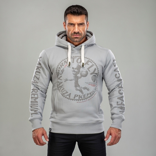 Худи серое Yakuza Premium 4022