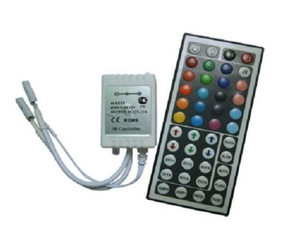 Ecola Контроллер 12V 144W 12A RGB c большим ИК пультом CRL144ESB
