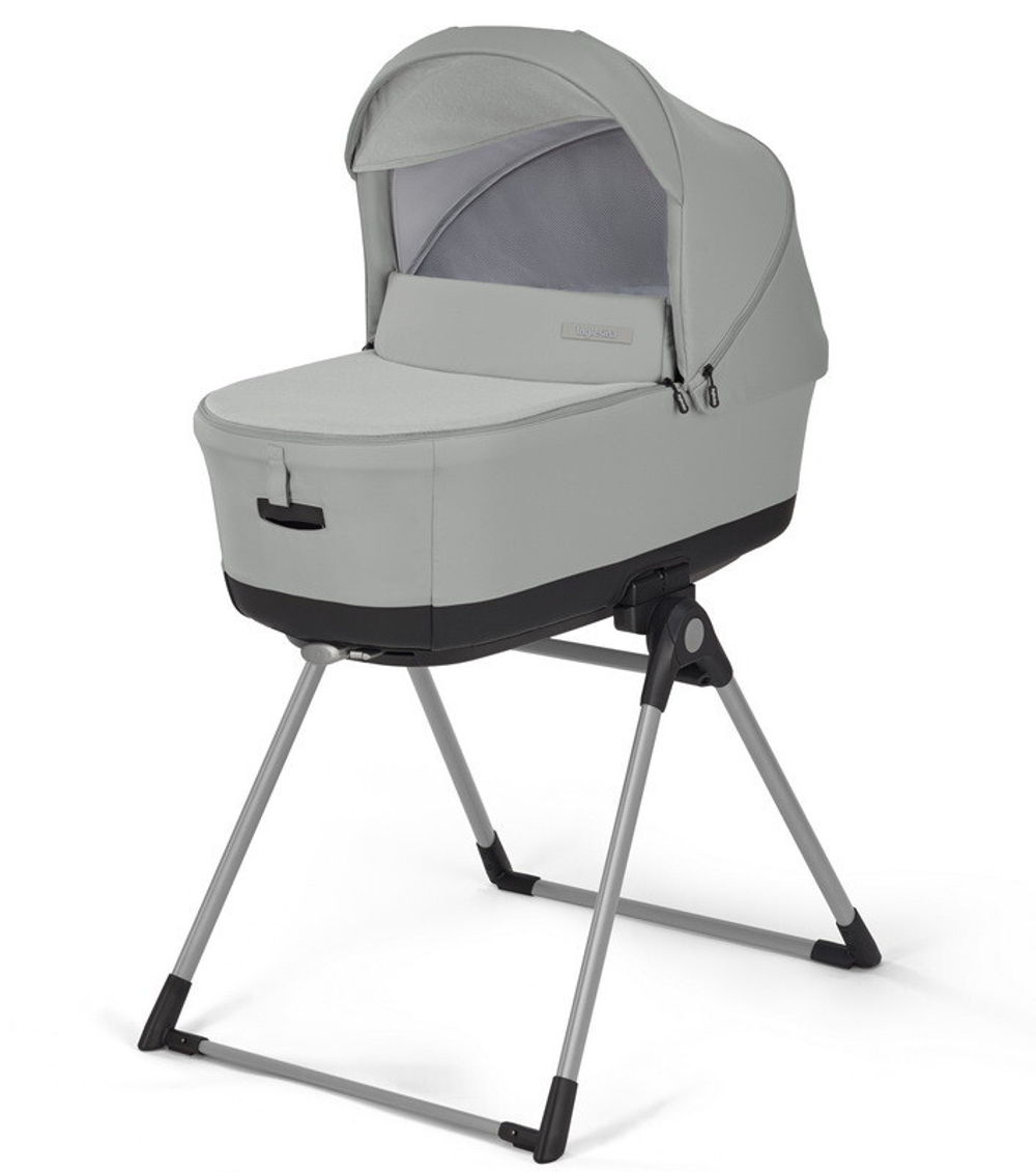 Детская коляска Inglesina Electa System Quattro 4 в 1 Cab Greenwich Silver на шасси Silver Black