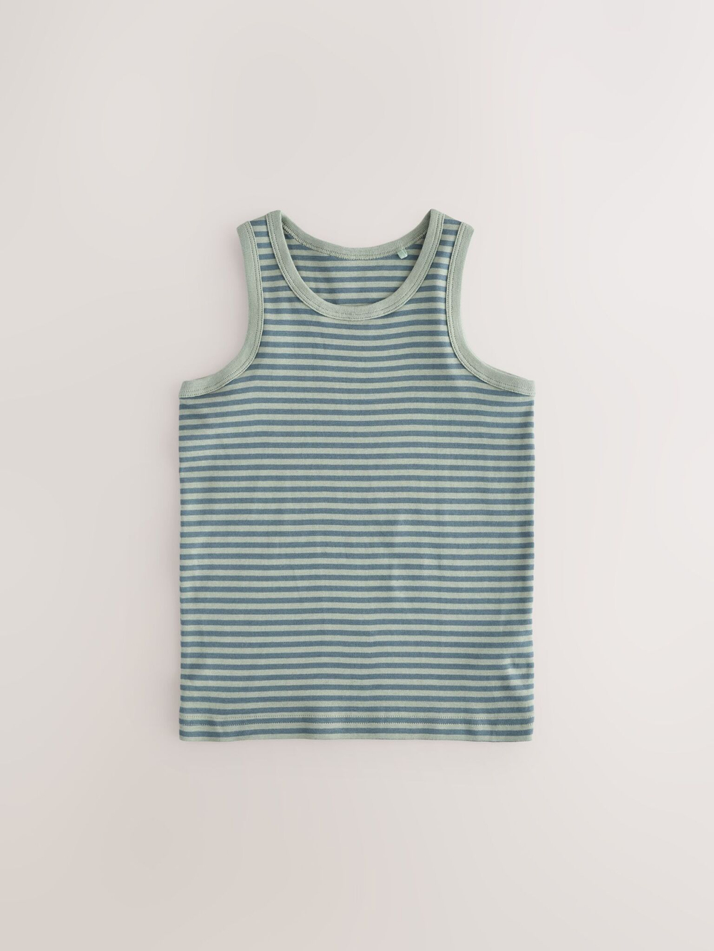 Майка для мальчика Next AA1-083, 5 шт., Синий, Белый, Бежевый