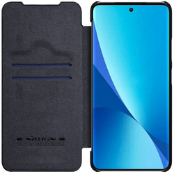 Кожаный чехол-книжка Nillkin Leather Qin для Xiaomi Mi 12 Lite