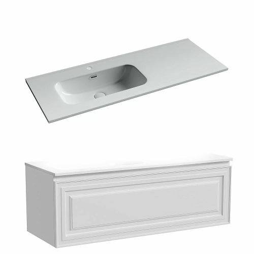 Тумба с раковиной Sancos Very VR120W/CN7006 120 Bianco