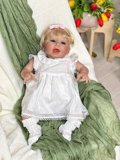 Кукла Реборн мягконабивная 55см (FA-940)