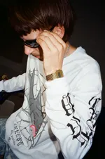 Лонгслив Creepy Clothing Акулапаук белый