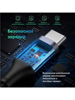 Type C кабель Угрин 100W с быстрой зарядкой для ноутбука