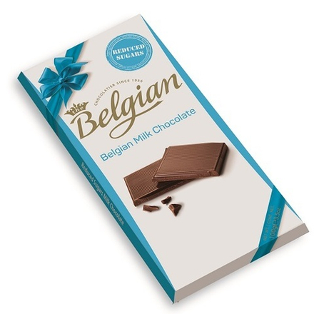 Шоколад Бельгиан Молочный шоколад без сахара / The Belgian Milk Chocolate No Sugar Added 100г