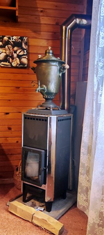 Отопительная печь Вертикаль металлика