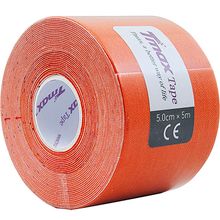 Тейп кинезиологический TMAX Extra Sticky 5 см x 5 м, 423167, оранжевый