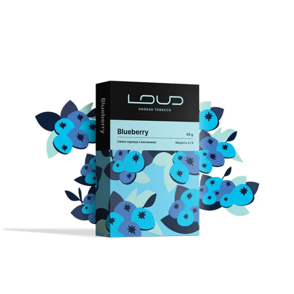 LOUD Dark Line - Blueberry (40г)